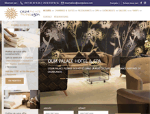 Tablet Screenshot of oumpalace.com